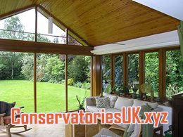 Non upvc conservatory