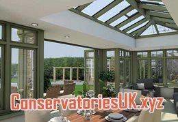 Conservatories glass extensions