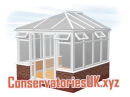 Lean to conservatory with tiled roof