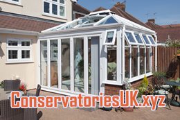 Radiator in a conservatory