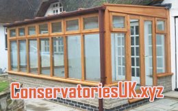 Glass conservatory extensions