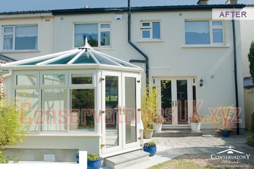 Before and After Bespoke Conservatories