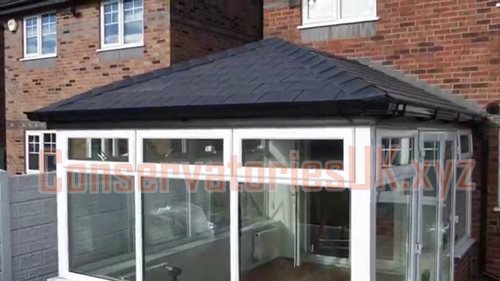 uPVC Conservatories
 Before and After Picture