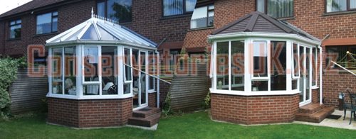 Before and After Bespoke Conservatories