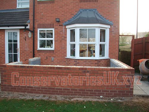 uPVC Conservatories
 Before and After Picture