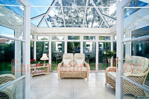 uPVC Conservatories
 Before and After Picture