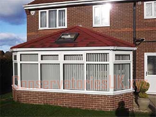 uPVC Conservatories
 Before and After Picture