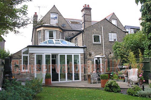 uPVC Conservatories
 Before and After Picture