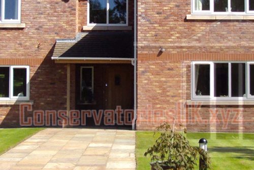 uPVC Conservatories
 Before and After Picture