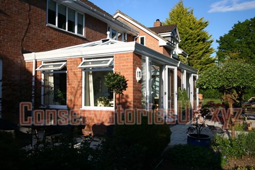 uPVC Conservatories
 Before and After Picture