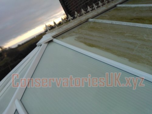 uPVC Conservatories
 Before and After Picture