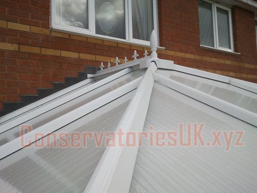 uPVC Conservatories
 Before and After Picture