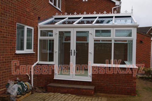 uPVC Conservatories
 Before and After Picture