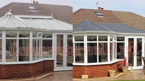 Before and After Bespoke Conservatories