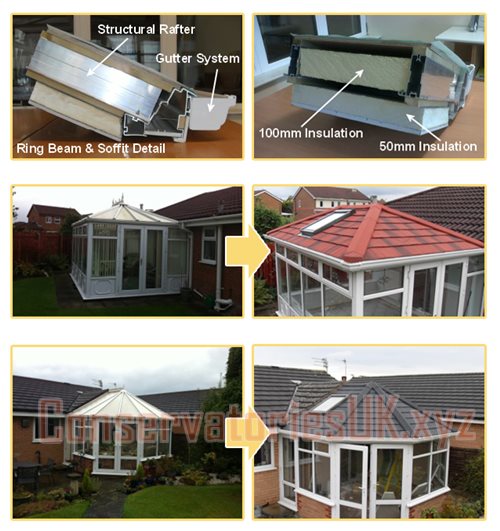 Before and After Bespoke Conservatories