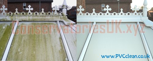 uPVC Conservatories
 Before and After Picture