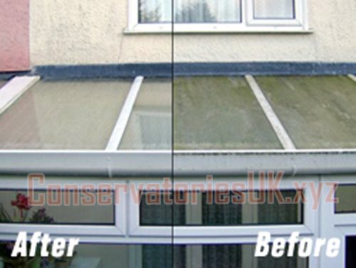 Before and After Bespoke Conservatories