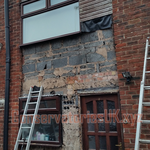 Before and After Bespoke Conservatories