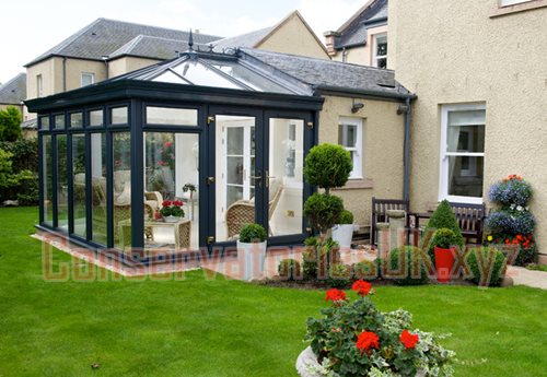 uPVC Conservatories
 Before and After Picture