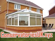 wood frame lean to conservatory