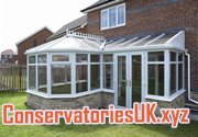 conservatory blue glass roof