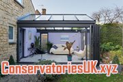 glass extension or conservatory